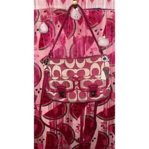 🩷 Vintage Coach Crossbody Shoulder Bag